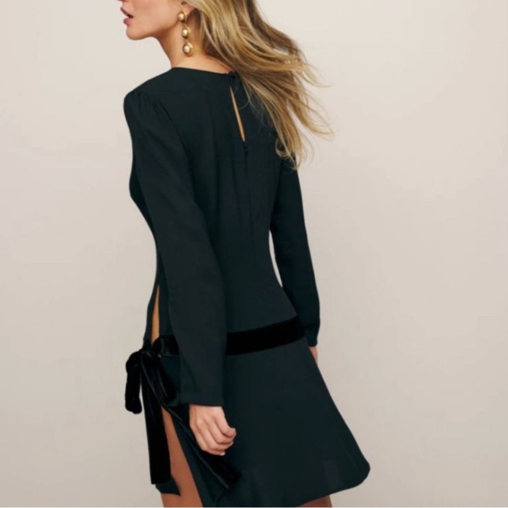 RARE Reformation x Camille Rowe Eleri
Mini Dress - Black - Picture 4 of 8